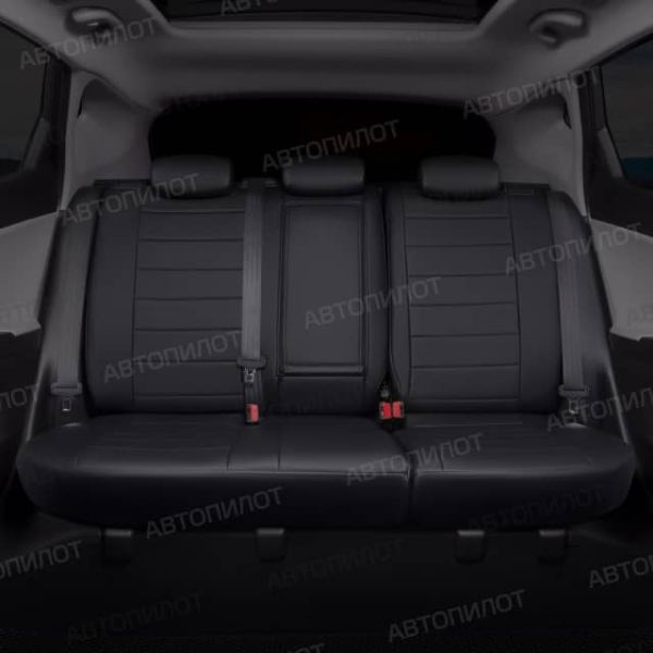 Чехлы Автопилот Экокожа на Toyota Highlander 2 2007-2013 г.в. Чехлы Автопилот Экокожа на Toyota Highlander 2 2007-2013 г.в.