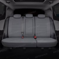 Чехлы Автопилот Экокожа на Toyota Highlander 2 2007-2013 г.в. Чехлы Автопилот Экокожа на Toyota Highlander 2 2007-2013 г.в.