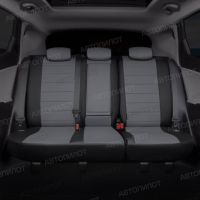 Чехлы Автопилот Экокожа на Toyota Highlander 2 2007-2013 г.в. Чехлы Автопилот Экокожа на Toyota Highlander 2 2007-2013 г.в.