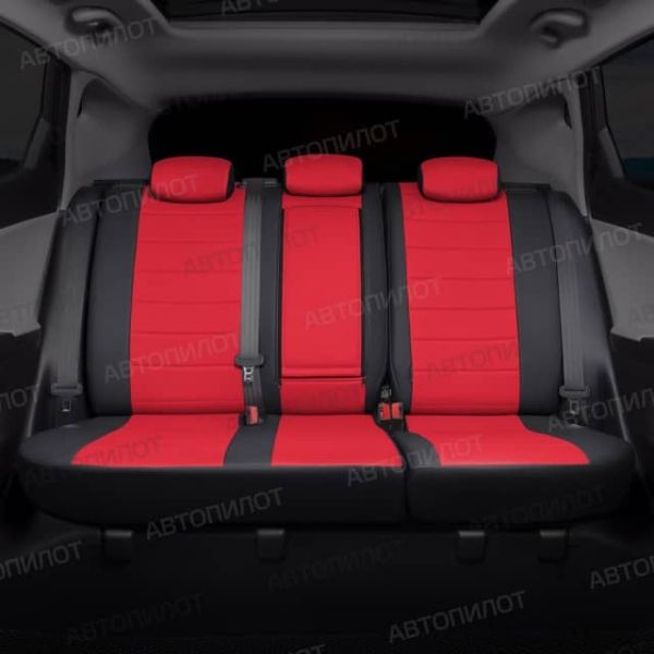 Чехлы Автопилот Экокожа на Toyota Highlander 2 2007-2013 г.в. Чехлы Автопилот Экокожа на Toyota Highlander 2 2007-2013 г.в.