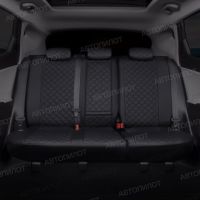 Чехлы Автопилот Экокожа Ромб на Renault Dokker 40/60 (2012+)