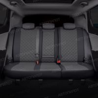 Чехлы Автопилот Экокожа Ромб на Renault Dokker 40/60 (2012+)