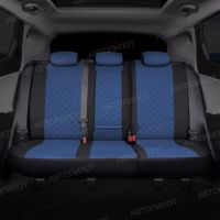 Чехлы Автопилот Экокожа Ромб на Renault Dokker 40/60 (2012+)