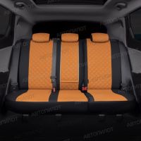 Чехлы Автопилот Экокожа Ромб на Renault Dokker 40/60 (2012+)