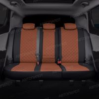 Чехлы Автопилот Экокожа Ромб на Renault Dokker 40/60 (2012+)