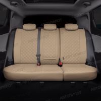 Чехлы Автопилот Экокожа Ромб на Renault Dokker 40/60 (2012+)