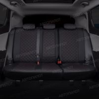 Чехлы Автопилот Экокожа Ромб на Renault Dokker 40/60 (2012+)