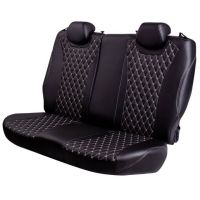 Чехлы Премиум Экокожа Байрон Ромб на Peugeot 301 2013-2016 г.в. Чехлы Премиум Экокожа Байрон Ромб на Peugeot 301 2013-2016 г.в.