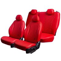 Чехлы Премиум Экокожа Байрон Ромб на Peugeot 301 2013-2016 г.в. Чехлы Премиум Экокожа Байрон Ромб на Peugeot 301 2013-2016 г.в.