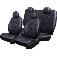 Чехлы Премиум Экокожа Байрон Президент|Жук на Peugeot 408 2012-2021 г.в.