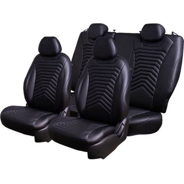 Чехлы Премиум Экокожа Байрон Президент|Жук на Peugeot 408 2012-2021 г.в.