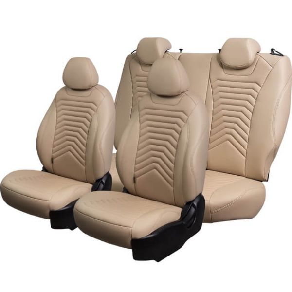 Чехлы Премиум Экокожа Байрон Президент|Жук на Peugeot 408 2012-2021 г.в.