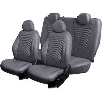 Чехлы Премиум Экокожа Байрон Президент|Жук на Peugeot 408 2012-2021 г.в.