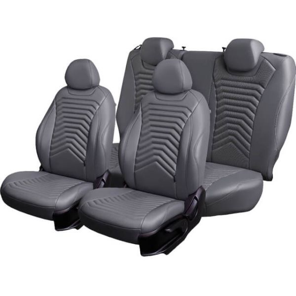 Чехлы Премиум Экокожа Байрон Президент|Жук на Peugeot 408 2012-2021 г.в.