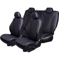 Чехлы Премиум Экокожа Байрон Президент|Жук на Peugeot 408 2012-2021 г.в.