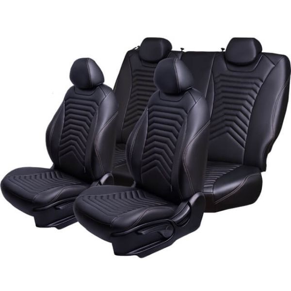 Чехлы Премиум Экокожа Байрон Президент|Жук на Peugeot 408 2012-2021 г.в.