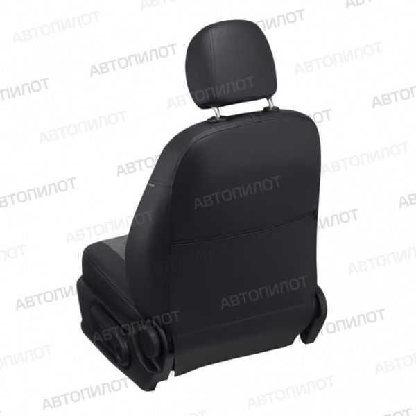 Чехлы Автопилот Алькантара Ромб на Peugeot 4007 2007-2012 г.в.