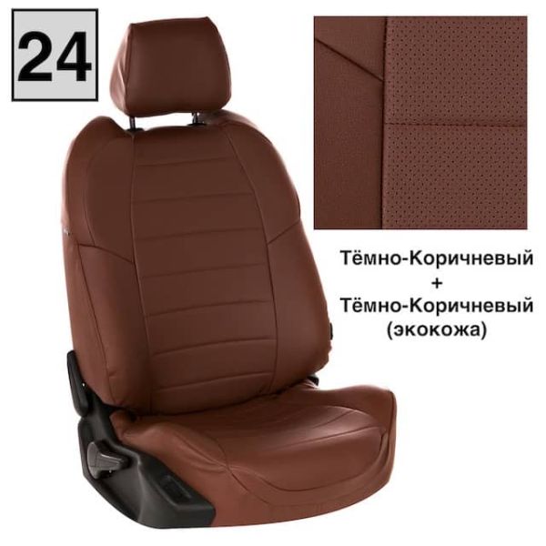 Чехлы Автопилот Экокожа на Toyota Highlander 2 2007-2013 г.в. Чехлы Автопилот Экокожа на Toyota Highlander 2 2007-2013 г.в.