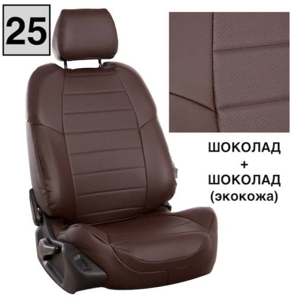 Чехлы Автопилот Экокожа на Toyota Highlander 2 2007-2013 г.в. Чехлы Автопилот Экокожа на Toyota Highlander 2 2007-2013 г.в.