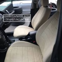 Чехлы Автопилот Алькантара на Peugeot 207 хэтчбек 2006-2013 г.в.
